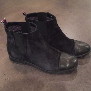 Sperry leather and suede boots, size 7.5